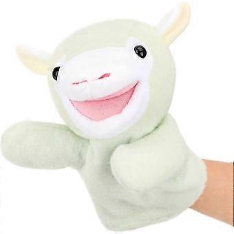 Adorable Lamb Hand Puppet for Kids - Soft Plush Toy with Movable Mouth for Storytelling & Role Play-Good