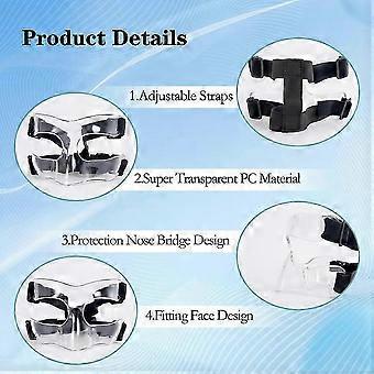Protection nasale ajustable pour nez cassé, masque de protection pour le basketball et le football