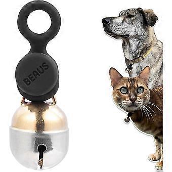 2 | Glöckchen für Katzen- und Hundehalsbänder mit neuem Schnellverschluss | Handgefertigt