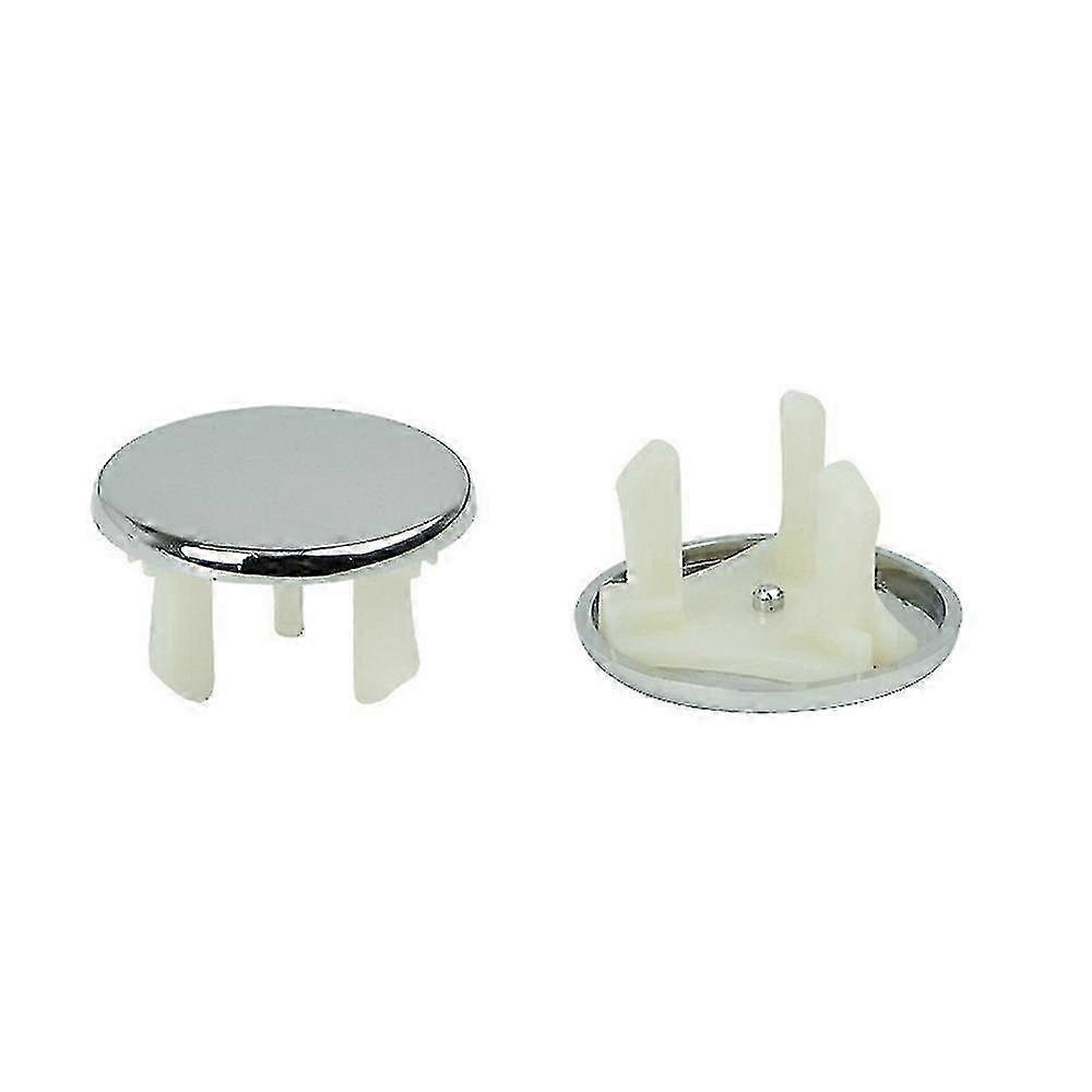 Chrome-Finish ABS Overflow Cover Basin
