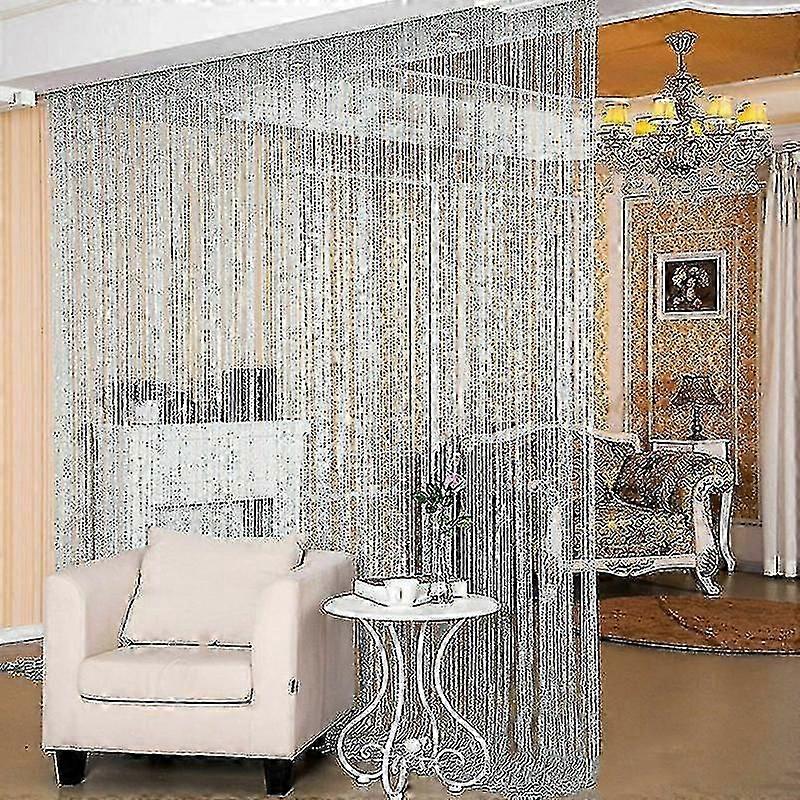 Silk-Effect Polyester Thread Valance