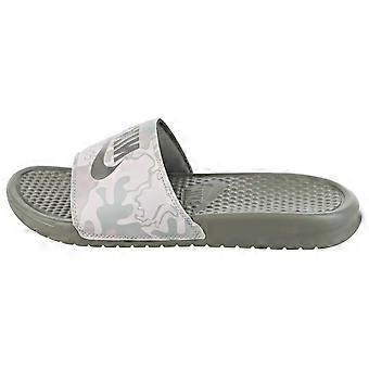 Chinelo Nike Benassi Silencioso, Antiderrapante, Resistente a Odores e à Abrasão, Unissex, Jasper 631261-009