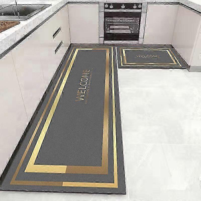 Wrinkle Resistant Bathroom Absorbent Mat