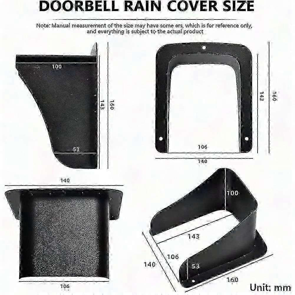 Metal Intercom Weather Protection Cover