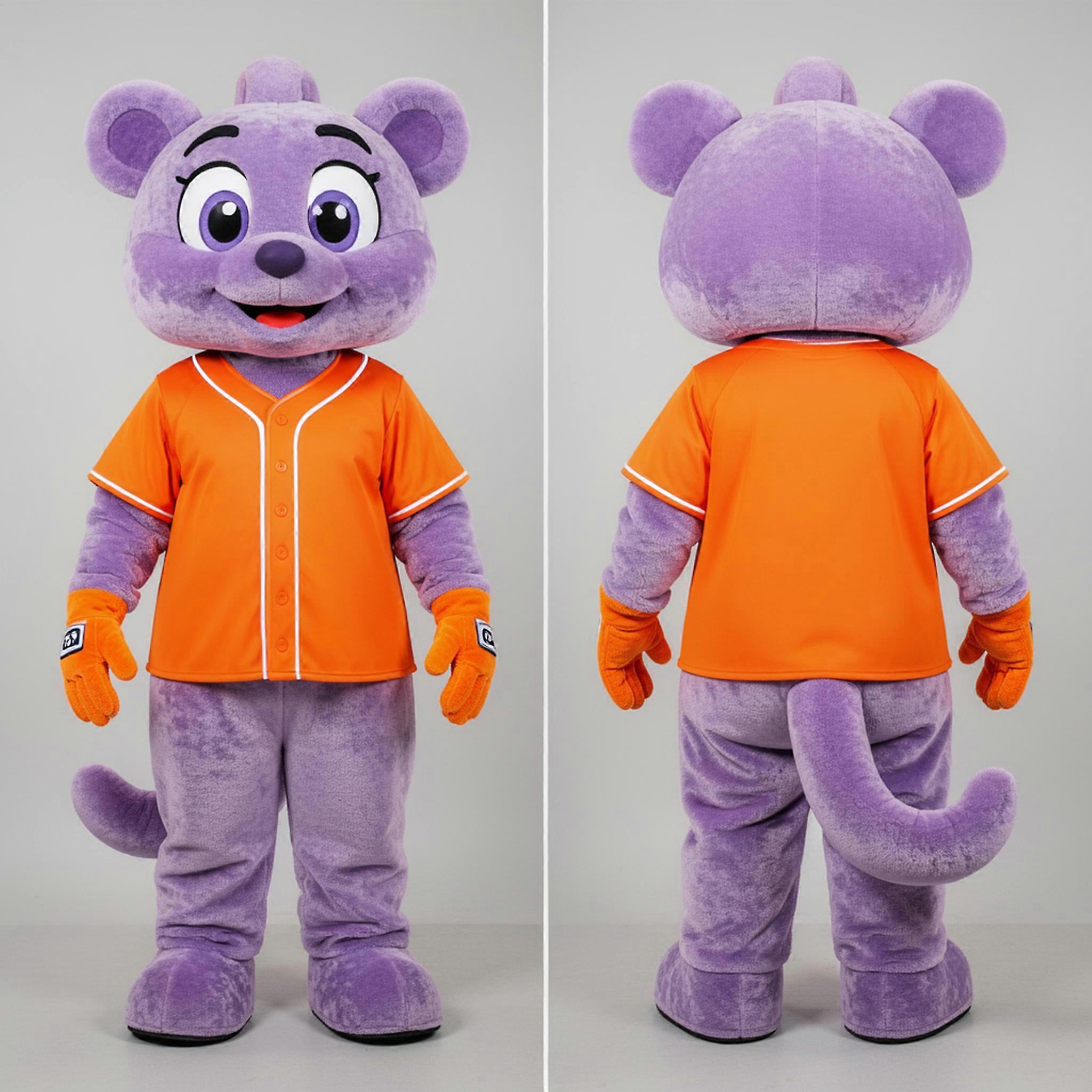 MASTICOT Lavender Velvety Aglet Mascot
