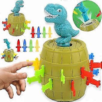 Jumping Dinosaur Board Pop-Up Game Lucky Fun Tricky Bluff Family Game Creative Gift compatible with Adults and Children