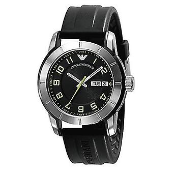 Armani sport Quartz Analog Man Watch with AR5871 Rubber Bracelet