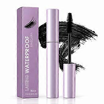 Long-wearing waterproof mascara (black) slim and curling mascara with clear roots and gentle eyelash protection