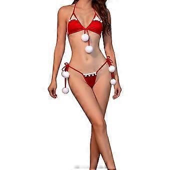 Women's Christmas Pajama Onesie, Rhinestone Embellishment, One Size