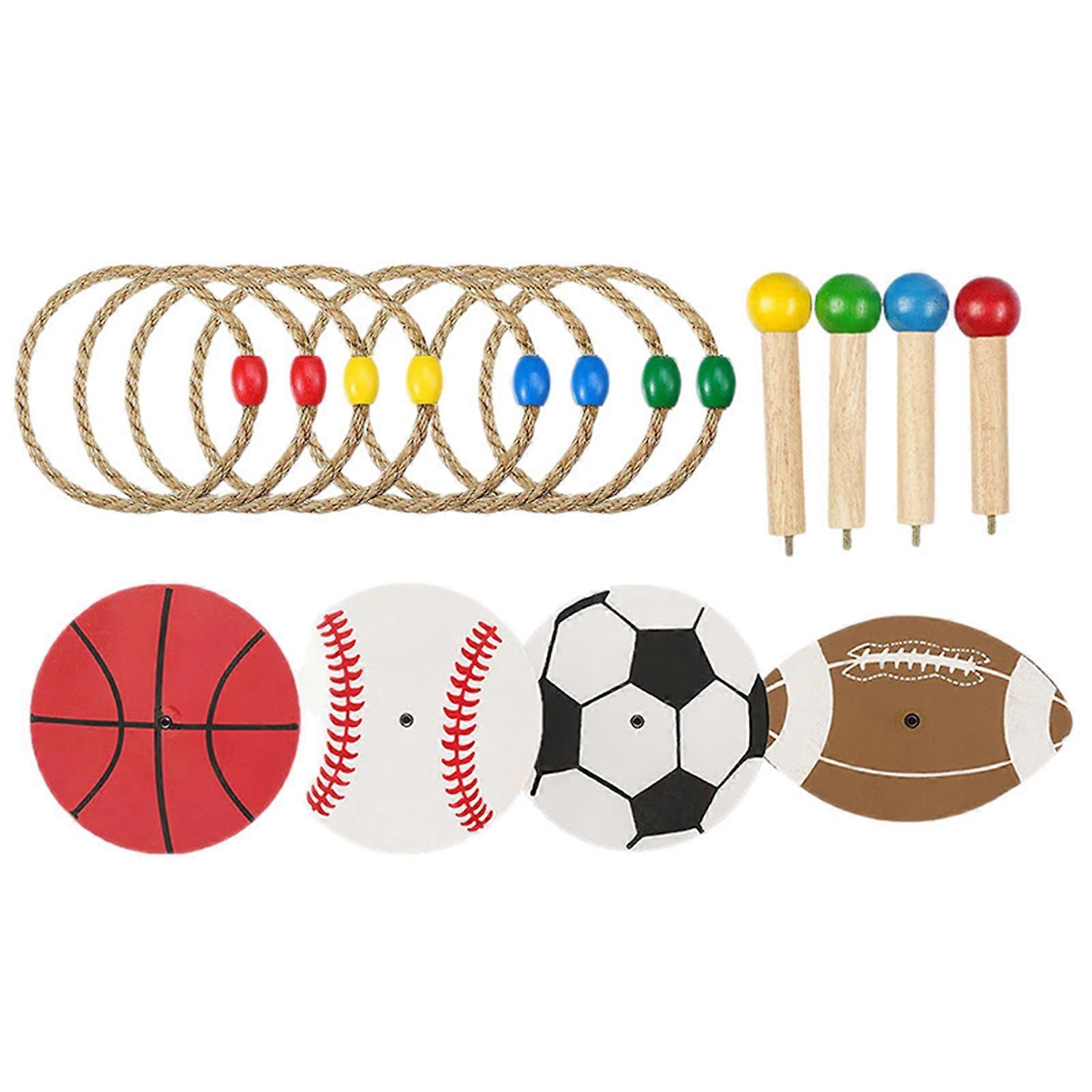 Sisal Rope Ring Toss Party Game