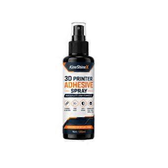 3D Printer Adhesive Spray 100/200ML Build Plate Glue for PLA ABS PETG TPU, Strong Bed Adhesion Anti-Warp Fine Mist Printing Aid