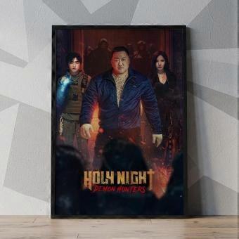 Holy Night Demon Hunters 2025 Movie jigsaw puzzle Movie jigsaw puzzle Film jigsaw puzzle SIO655
