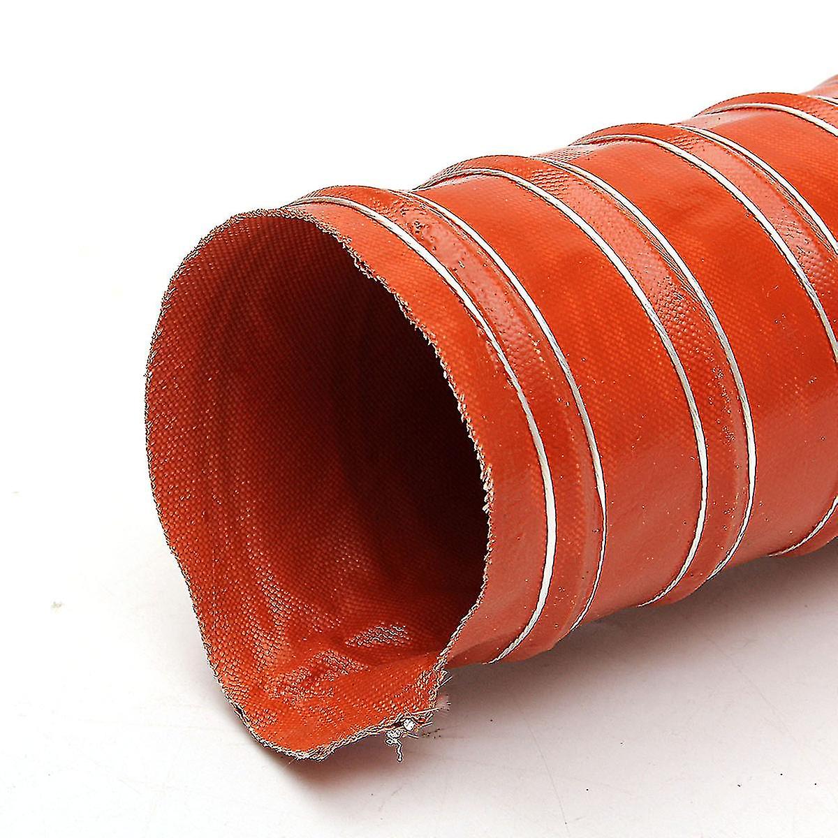 2.5in Silicone Air Conduiting Tuyau Flexible Brake Cold Induction Intake Pipe 64mm