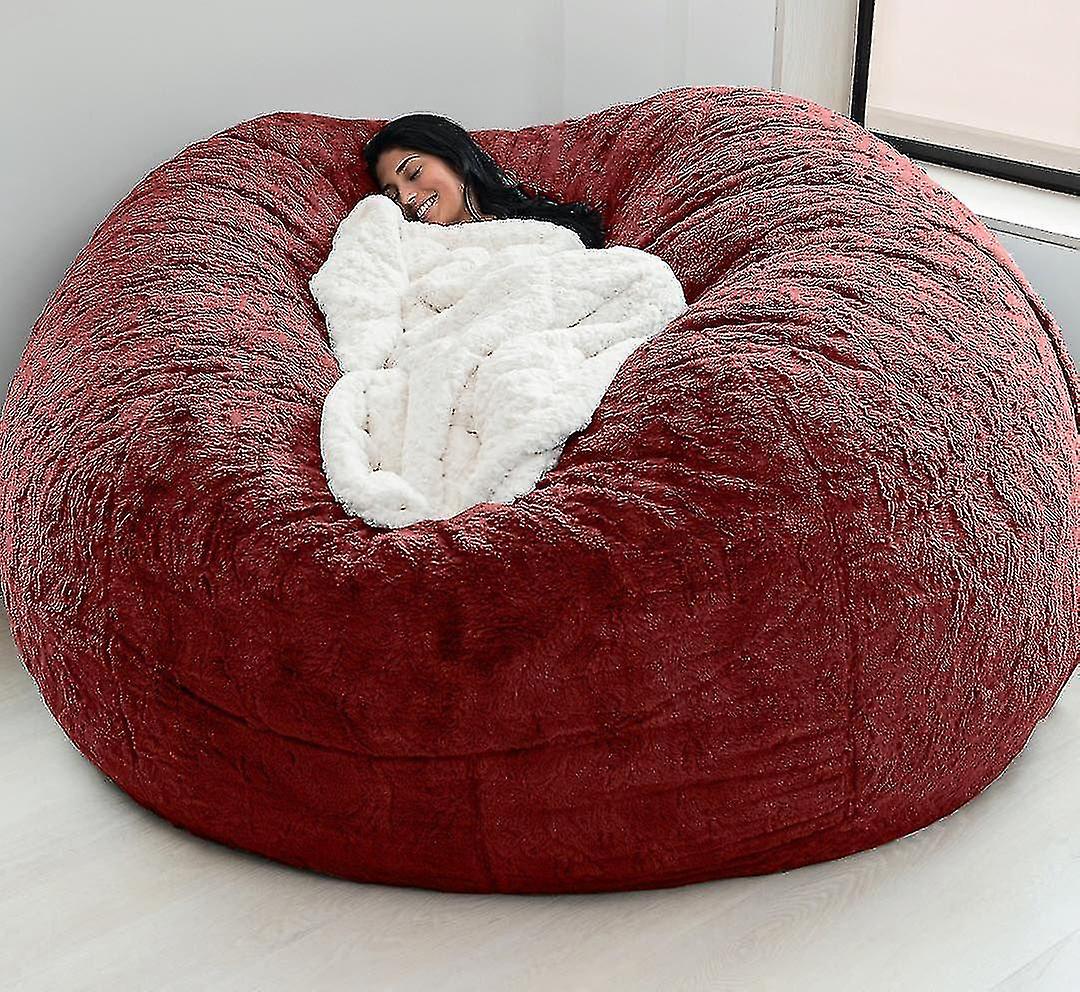 Sitzsack Sitzsack Kunstfell Pelz Sitzsack Sitzsack Sitzsofa (kein Füllstoff)