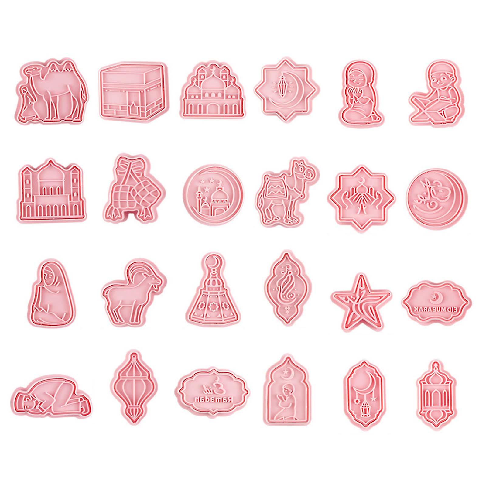 Kjeksformer Kjeks Cutters Cookie Cutter Baking Gadget Plastmateriale