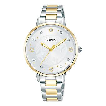 Lorus Frau Analog Damen Quarzuhr mit Edelstahlarmband RG222VX9