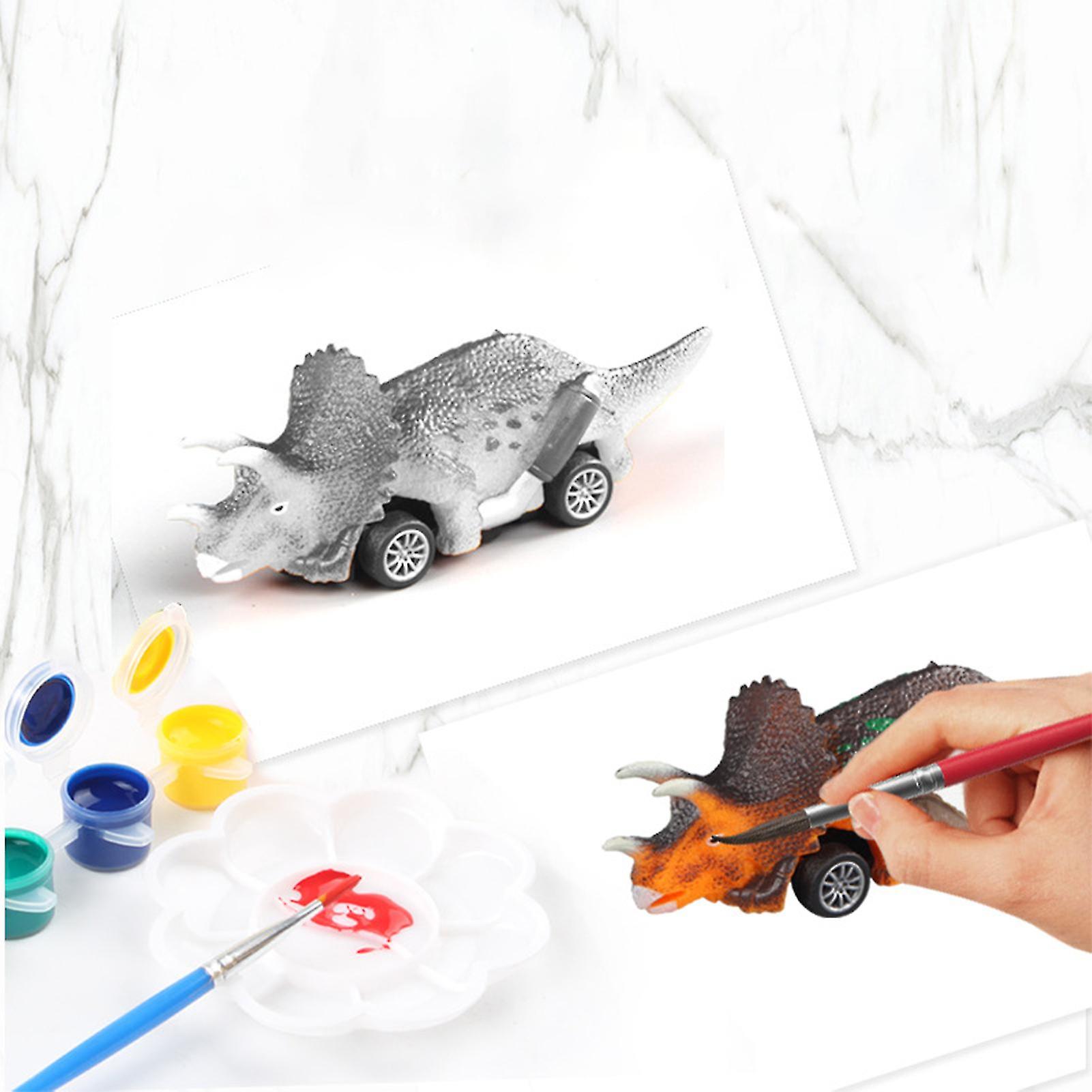 Dinosaur Pull Back Cars Parent Child Interactive Toys For 1 2 3 4 5 6 Year Old Boys Girls Toy