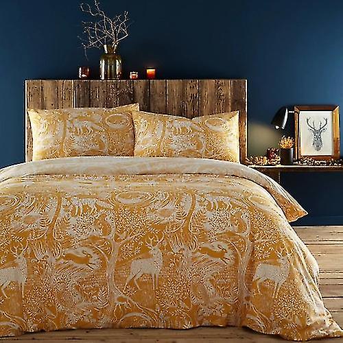 Furn Winter Woods Animals Duvet Cover Set