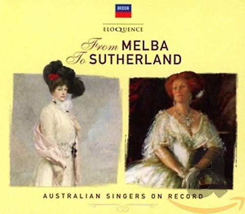 Various - From Melba To Sutherland - Australian Singers On Record [CD] (様々な - メルバからサザーランドに - レコード [CD] でオーストラリアの歌手)