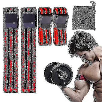 4pcs/set Occlusion Training Bands Blood Flow Restriction Bands Bicep Muscle Training Straps