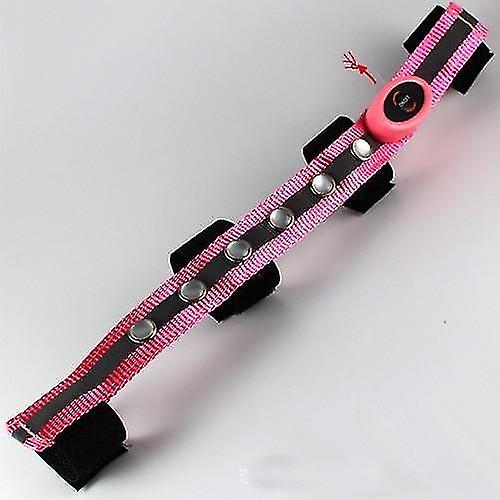 Pink Led Horse Pull Rope halter luminous Equestrian Tubes