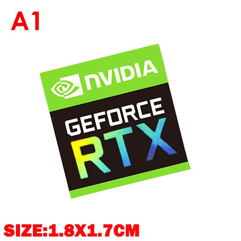 Autocollant Carte graphique Rtx 2080ti 2070 2060 Titan Vr Gtx 1650 1660ti Label A1