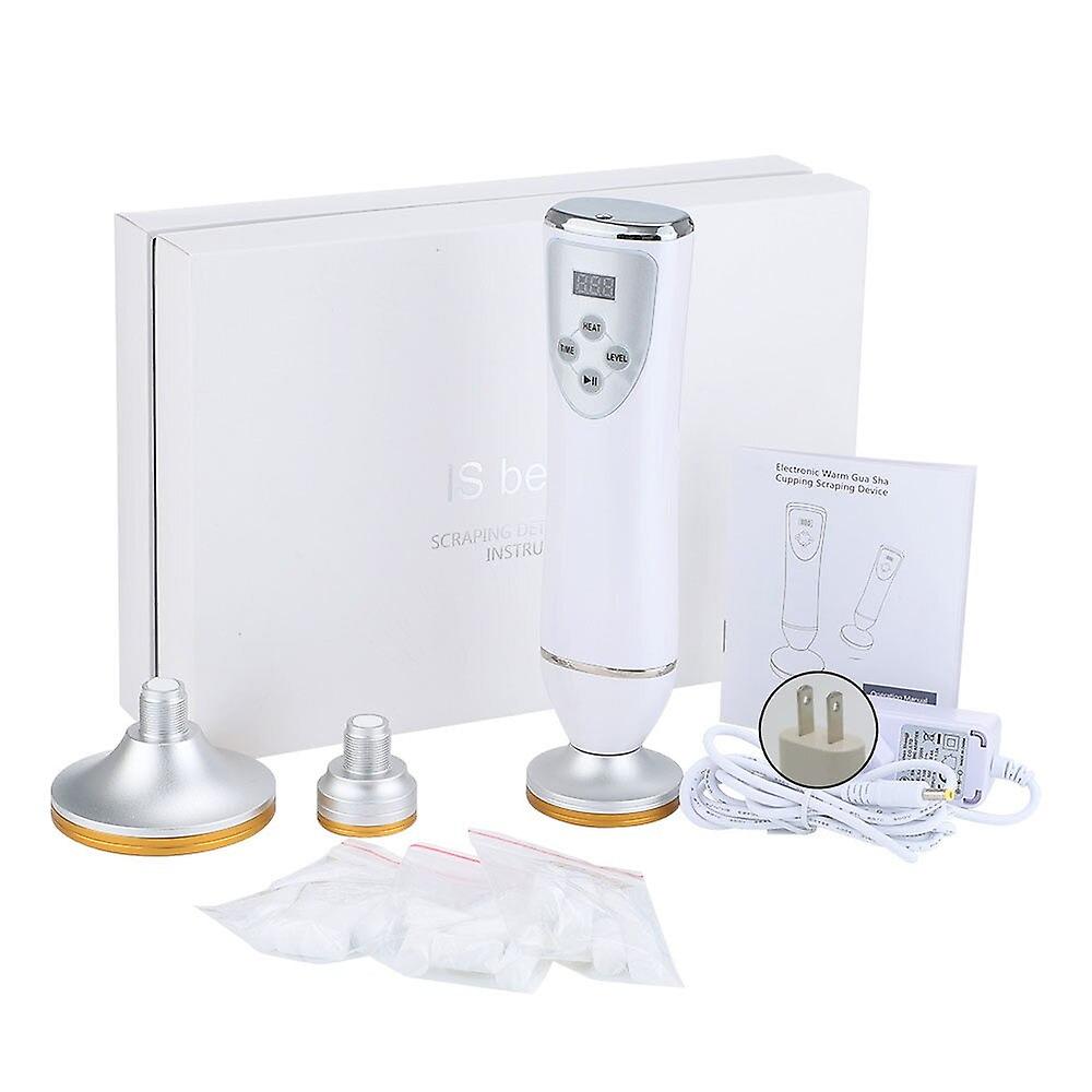 Electric Body Shaping Massager Guasha Body Detoxification Slim Fat Burner Meridian Scraping Home Wireless Cupping Instrument