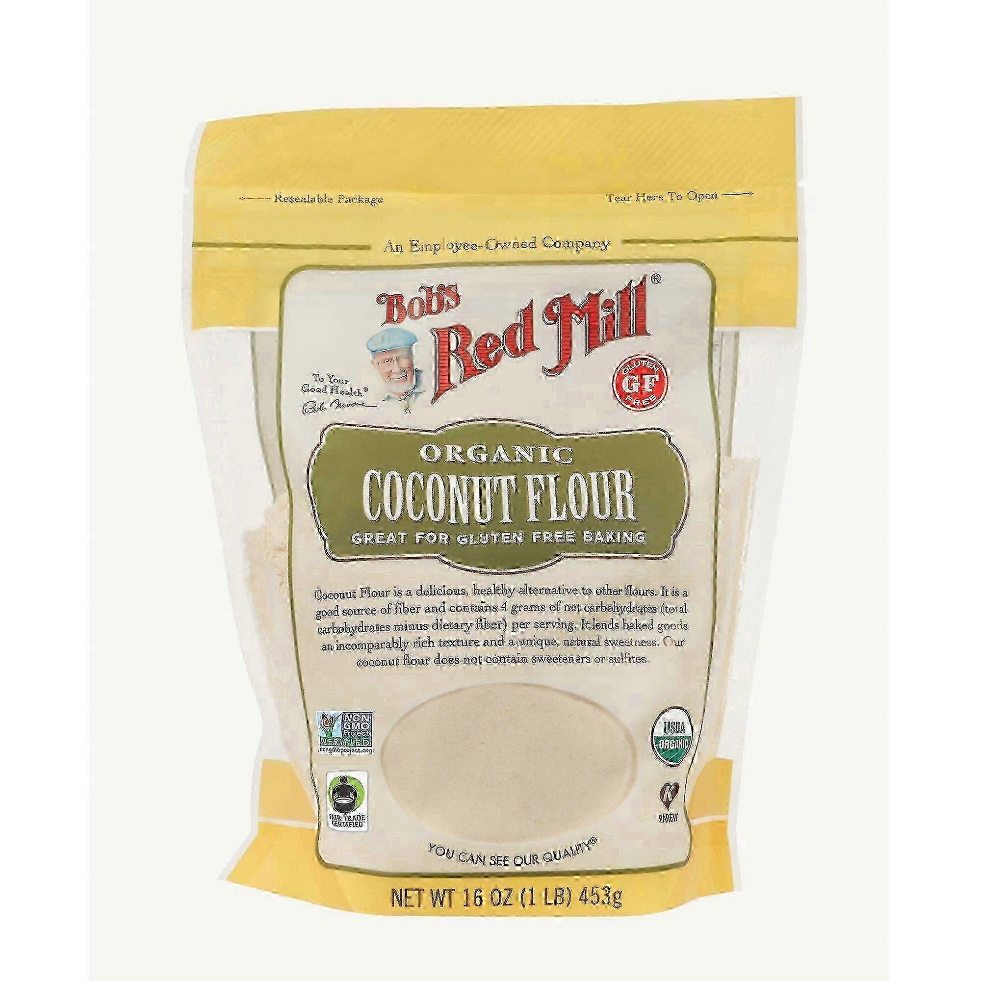 Bob's Red Mill χωρίς γλουτένη οργανικό αλεύρι καρύδας υψηλής περιεκτικότητας σε φυτικές ίνες, 16 oz