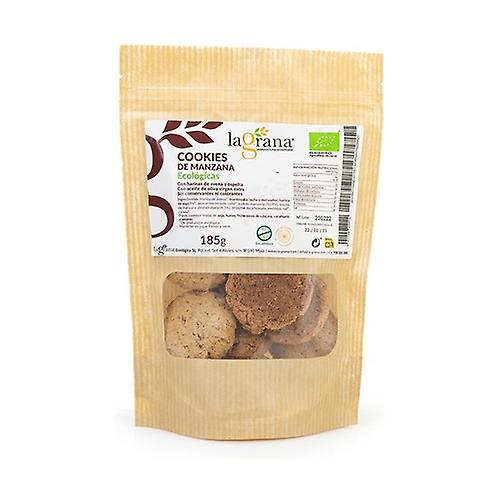 Oatmeal, spelled and apple cookies 185 g