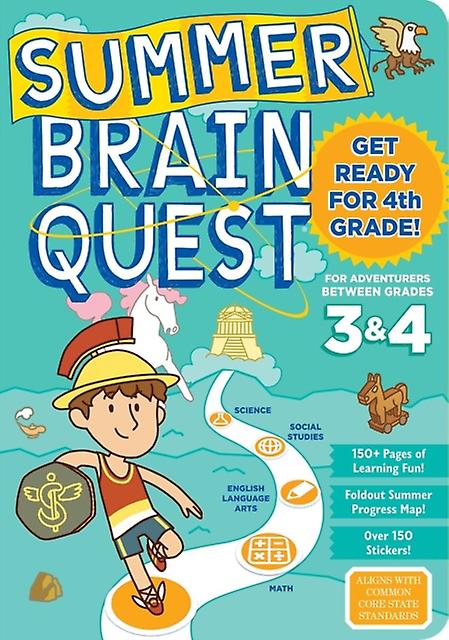 Summer Brain Quest Between Grades 3 Amp 4 by Workman Publishing Paperback