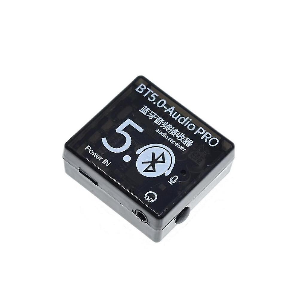 Bt5.0 Receiver+one-to-two Audio Cable+case Mp3 Bluetooth Decoder Lossless Car Speaker Audio Amplifi