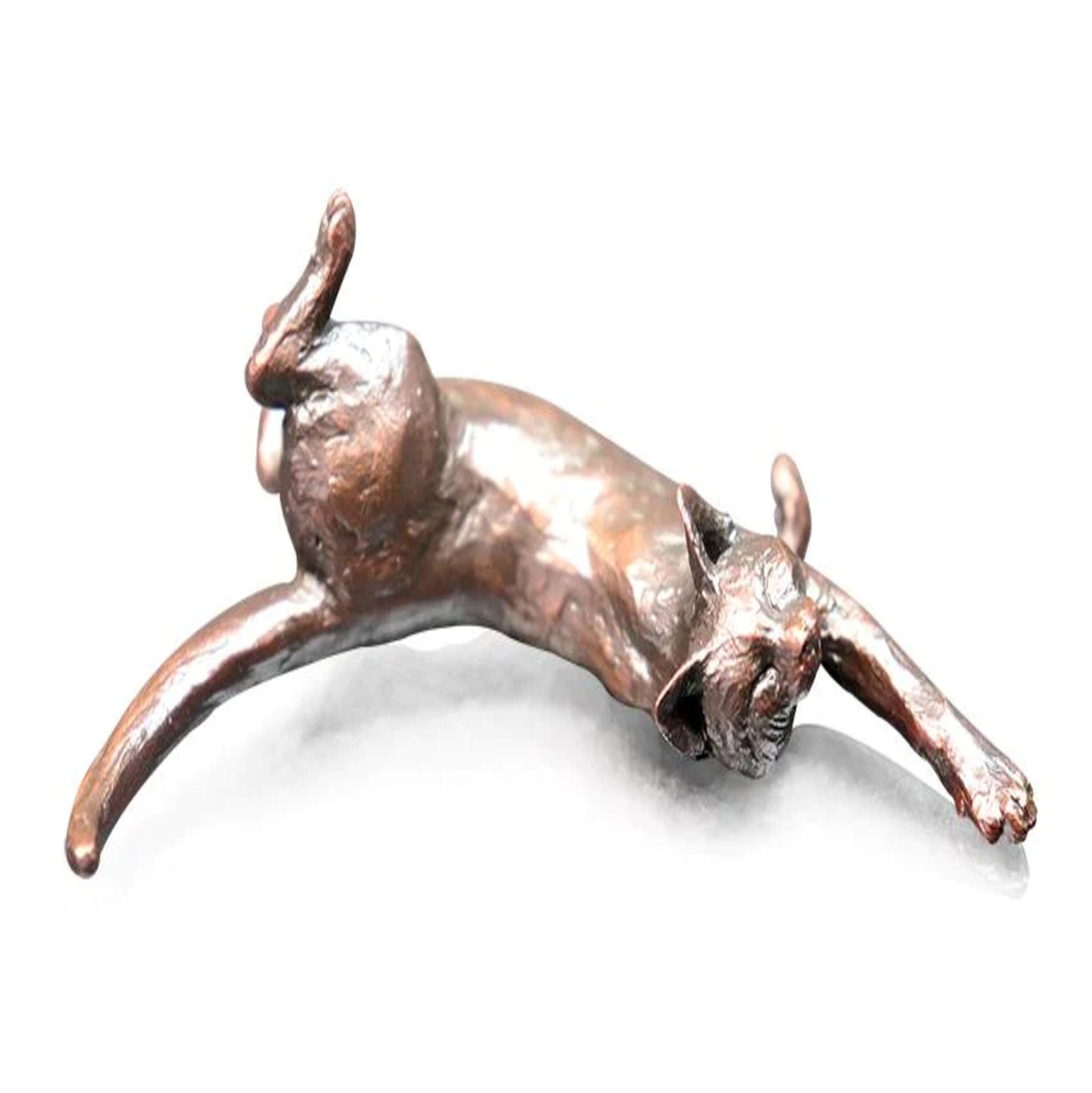 Small Cat Dozing Sculptures & Statues