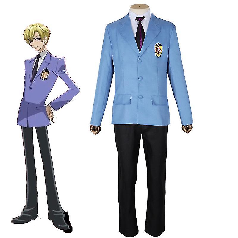 Anime Ouran High School Host Club Cosplay Men Fujioka Haruhi Uniform Jacket  Coat Parure School For Adult | Fruugo ZA