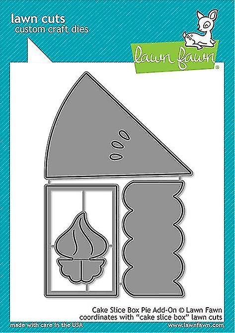 Cake Slice Box Pie Add-on Custom Craft Dies