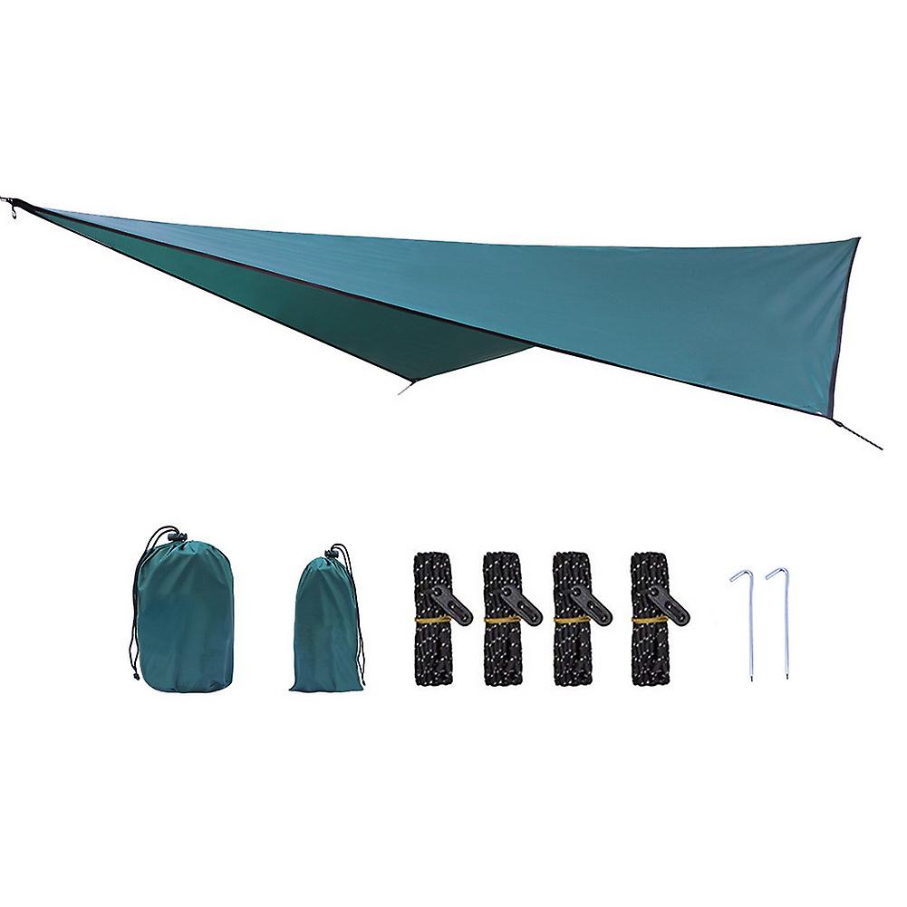 Awning Hammock Outdoor Diamond Camping Mat Multi-function Waterproof Sunscreen Plaid Fabric