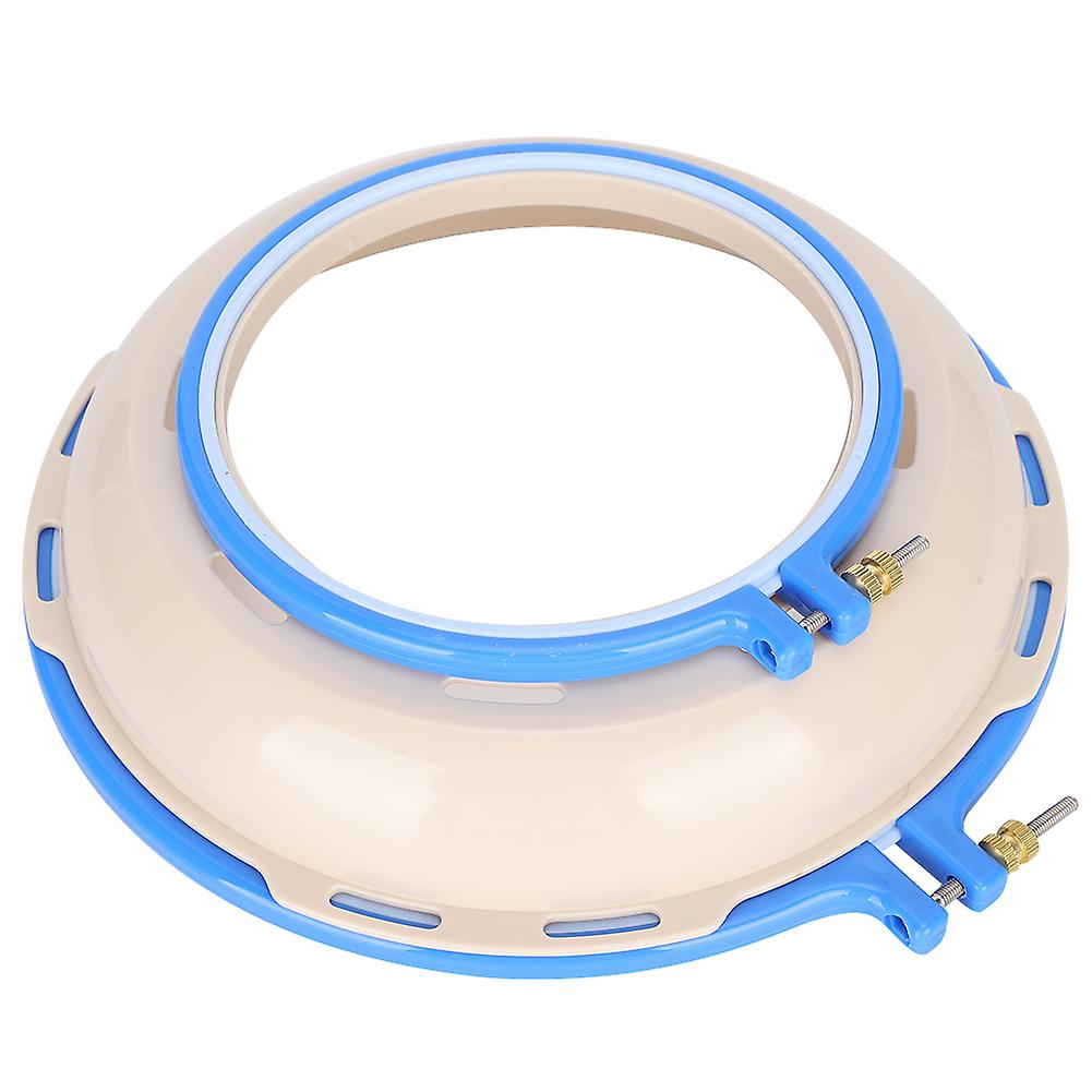 2Pcs Embroidery Hoops Circle CrossStitch Ring Plastic Frame 1 Pc Embroidery Hoop Stand