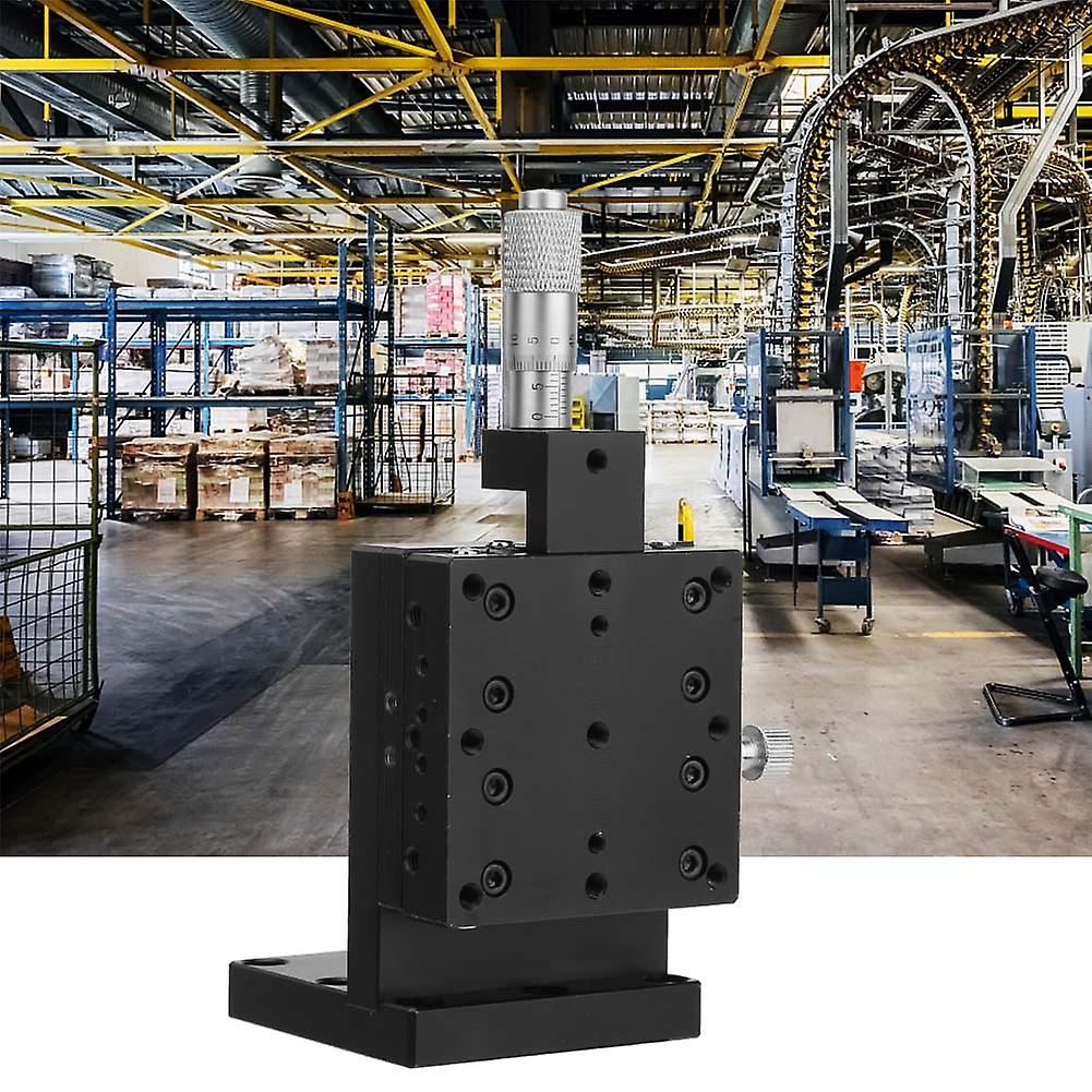 SEMZL60-ACR Manual Slide Table Trimming Platform Linear Stage Cross Roller Guide 60*60mm