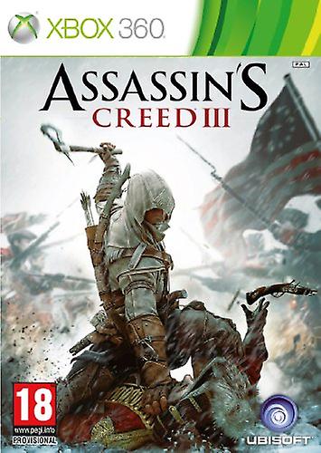 Assassins Creed 3 (Xbox 360)(2CD) - PAL - New & Sealed