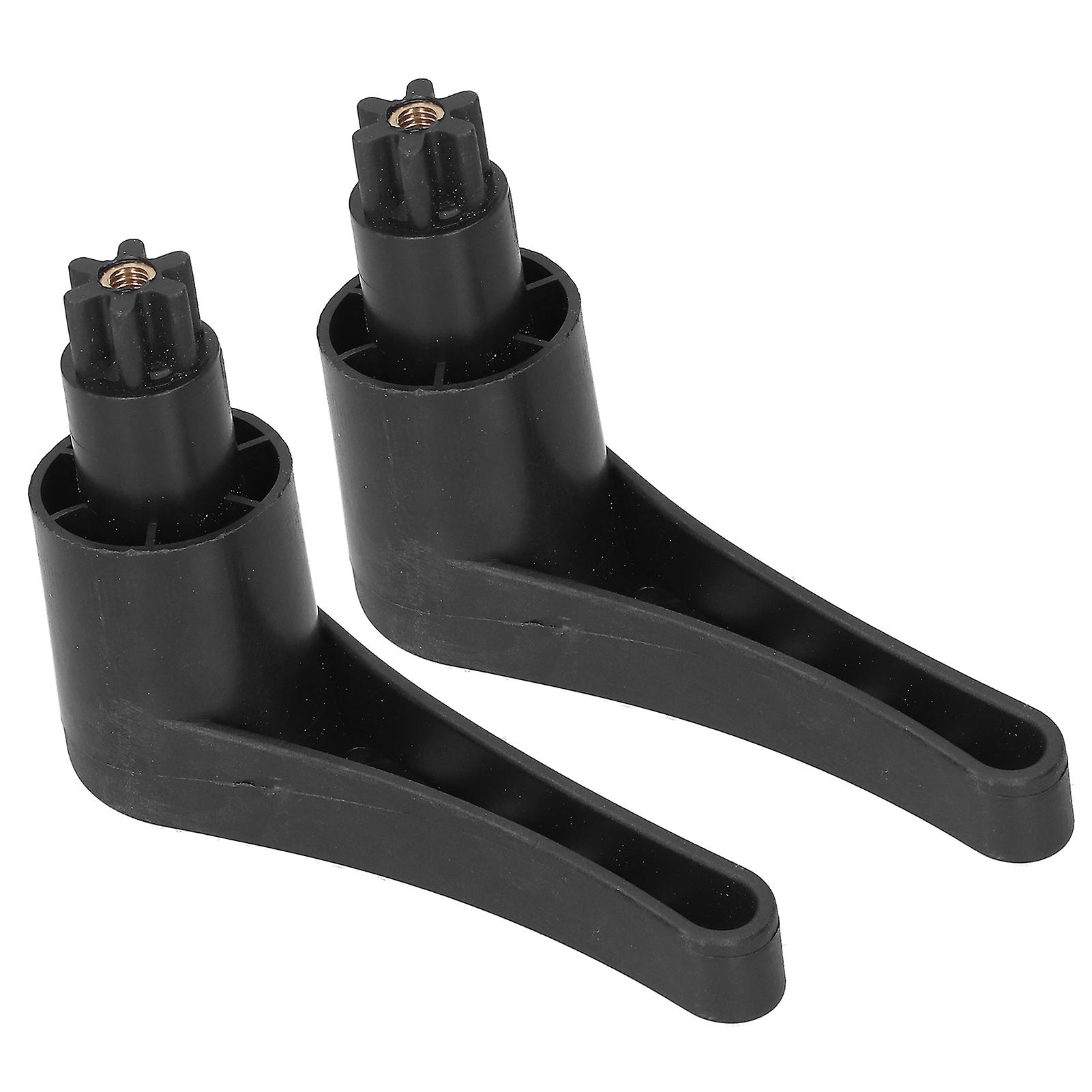 2pcs PVC Kayak Rudder Steering Control Handle Grip Replacement for Canoe Boat Accessories Durable Non-Slip Easy Install