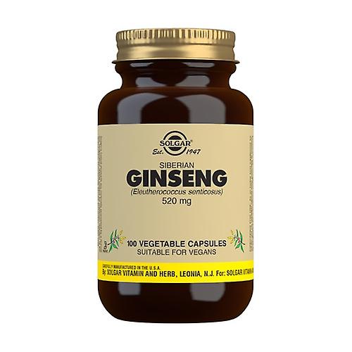 Siberian Ginseng Eleuterococo 100 vegetable capsules of 520mg