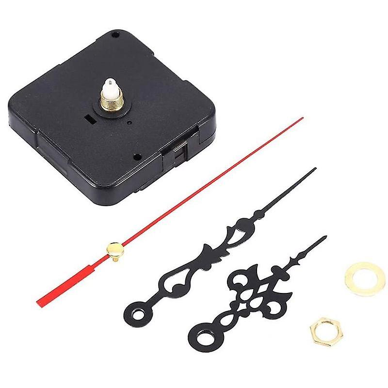 Clock movement (A)$Clock movement Cross stitch movement Wall clock movement Silent electronic clock movement Plastic safety pointer