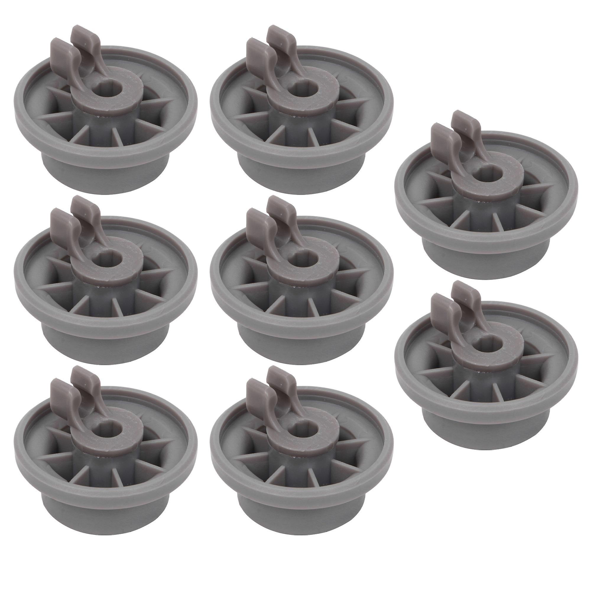 8Pieces 36mm Dia 165314 Dishwasher Rack Roller Wheels Replace 00420198