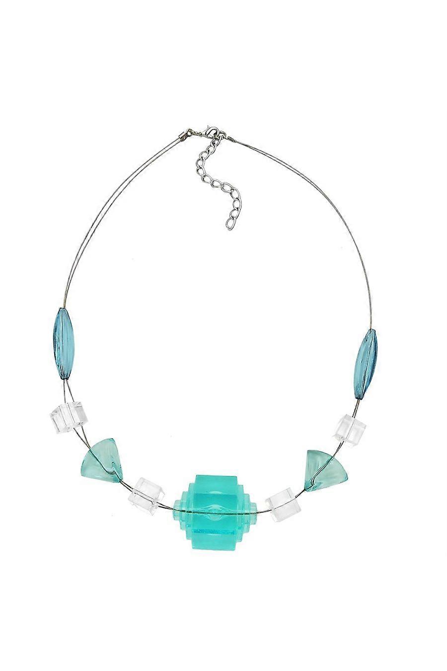Necklace Eye-catching Bead Aqua - Gl02011