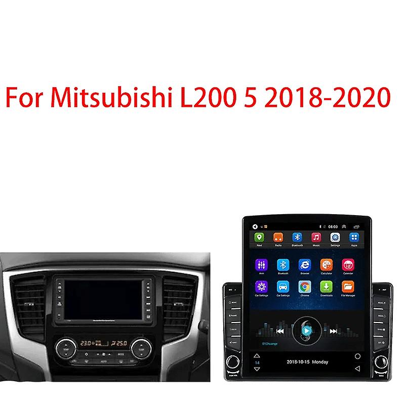 Tesla Type Android For Mitsubishi L200 5 2018 2019 2020 Car Radio Multimedia Stereo Video Player