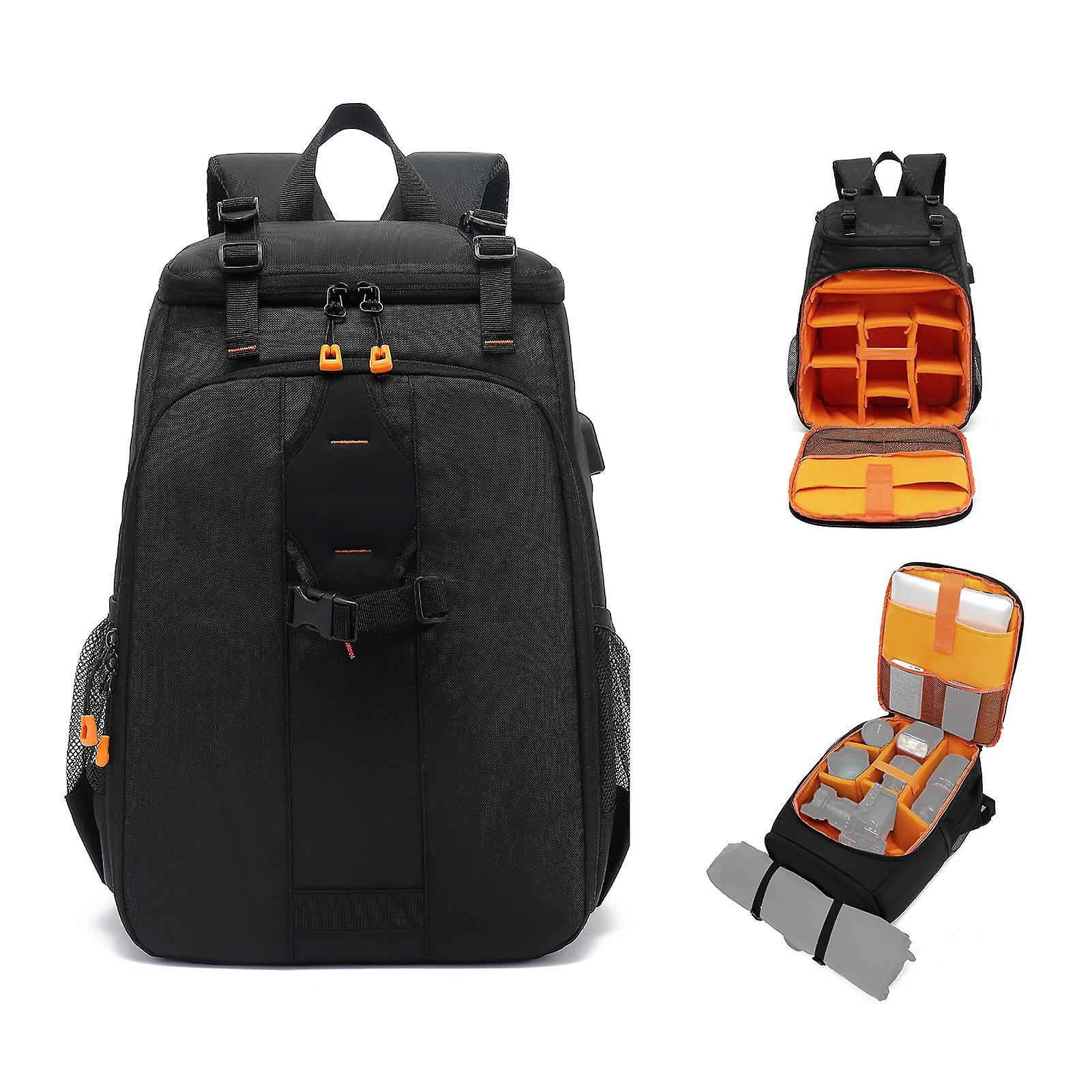 Camera Backpack Water-resistant Camera Bag Photography Backpack Large Capacity Camera Case with