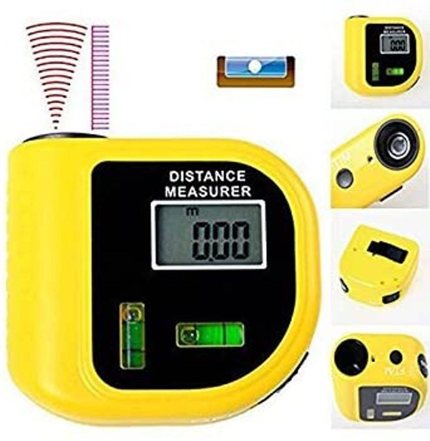 Ultrasonic Range Finder Gauge With Level Gauge