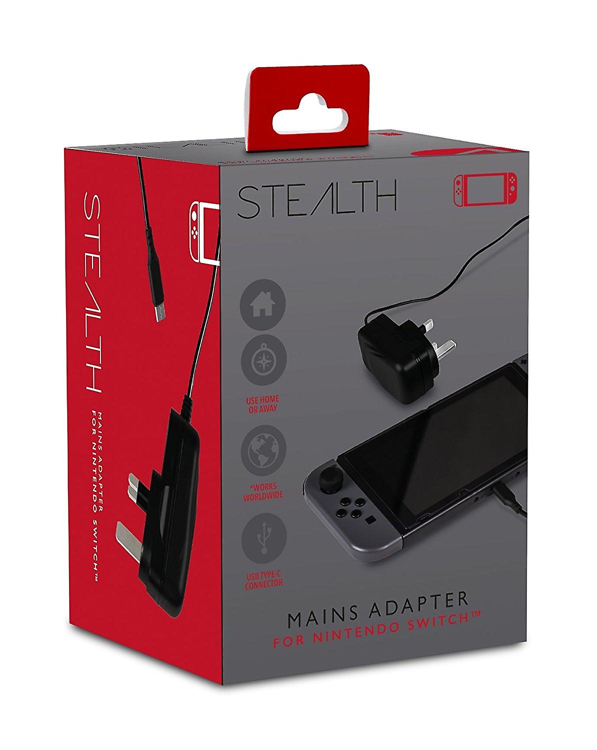 Stealth Nintendo Switch Mains Adaptor