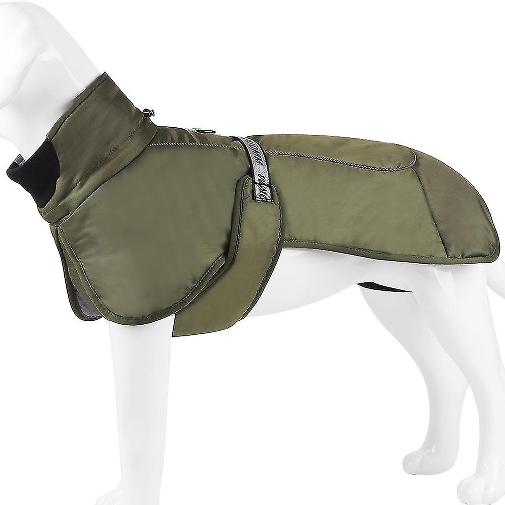 Pet Dog Puppy Winter Warm Apparel Sweater Quilted Padded Jacket / Harness Coat