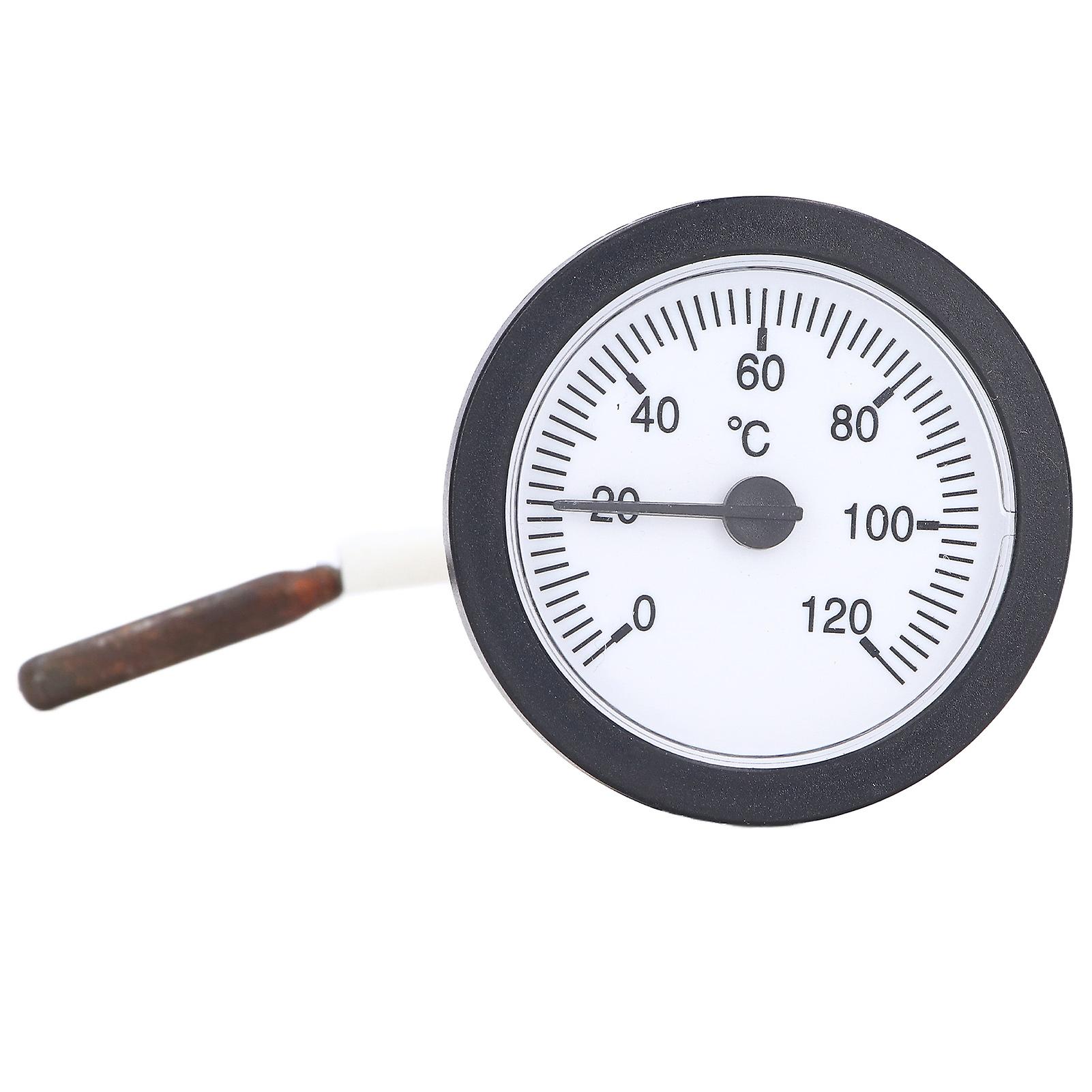 Dial Thermometer 0‑120°C Measuring Range Copper Sensor Clear Temperature Scale 52mm/2.0in Thermometer for Liquid