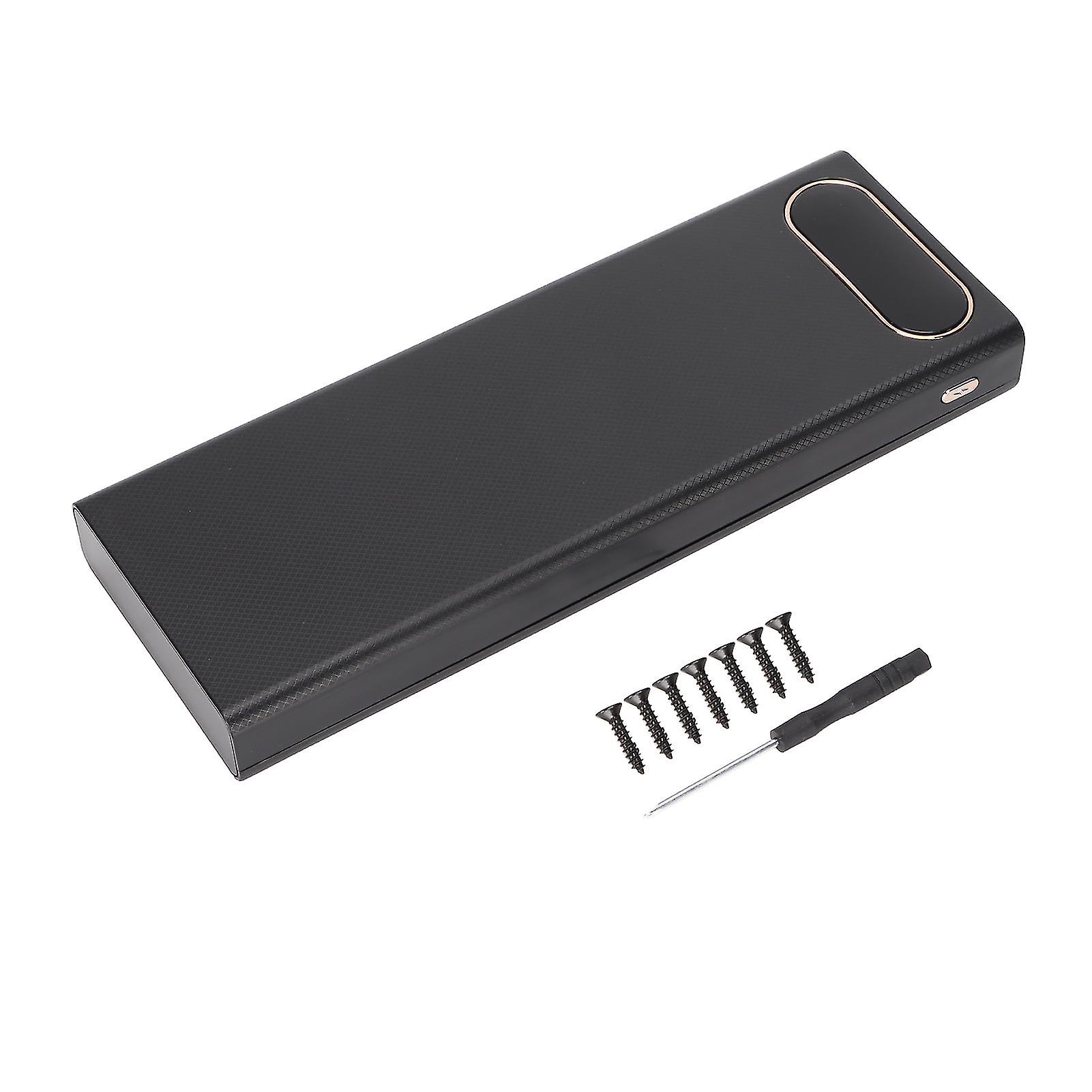 DIY Power Bank with LCD Display - L10 18650 Battery Storage Box